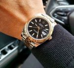 C Factory ROLEX 904L Steel 3235 Automatic Movement Black 41MM Watch